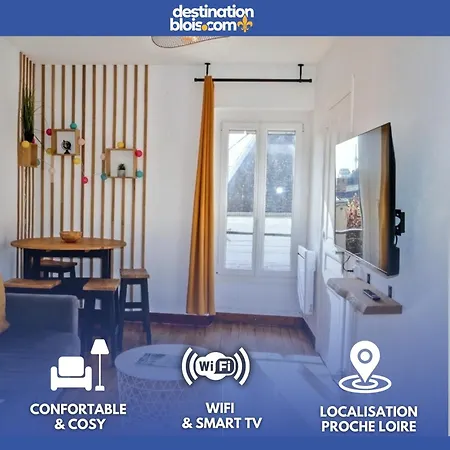 Nicolas En Vienne - Cosy, Confortable, Tout Equipe Blois Buitenkant foto