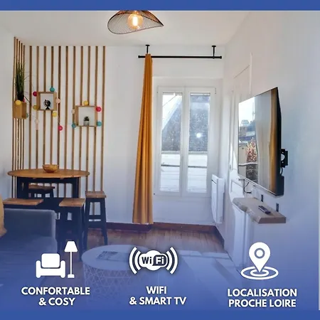 Nicolas En Vienne - Cosy, Confortable, Tout Equipe Blois Exterior photo